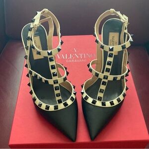 Valentino ankle strap heels
